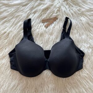 Skims Smoothing Intimates Full Coverage Lightly Lined Bra Onyx Size 40DDD